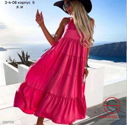 Платье женское длинное