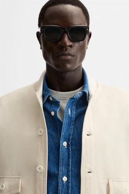 RIBBED JACKET WITH POCKETS - Zara фото 5