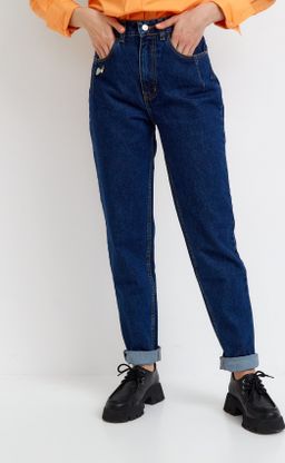 Джинсы F922-0115 d.blue - Fine joyce фото 2