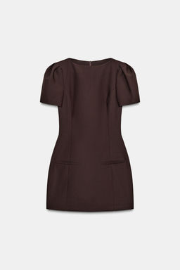 SHORT DRESS WITH PLEATS AND POCKETS - Zara фото 6