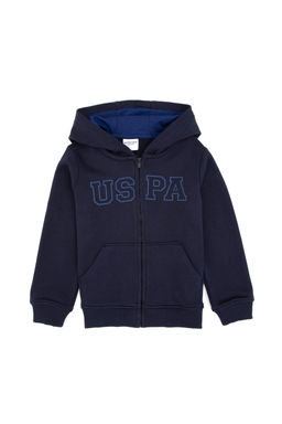 Erkek _ocuk A__k Lacivert Fermuarl_ _rme H_rka - U.s. polo assn фото 4
