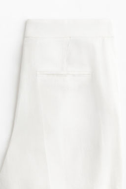 Pantal?n bootcut en mezcla de lino - H&m фото 4