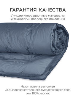 Одеяло Cloud Captains Blue 220х240см теплое 300г/м2 ЕС-7975 - Espera фото 5