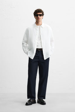 100% LINEN SHIRT - Zara фото 2
