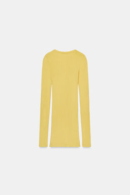 SUPIMA® LONG SLEEVE T-SHIRT - Zara фото 13