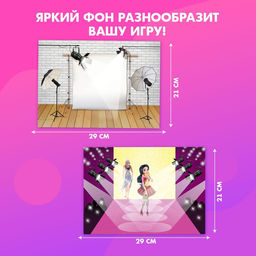 Магнитная игра Одень куклу: топ-модель - Happy valley фото 12