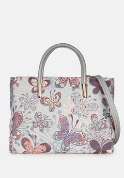 Модель №906.2 | гобелен | | цветной голубой | Мотыльки | 32793