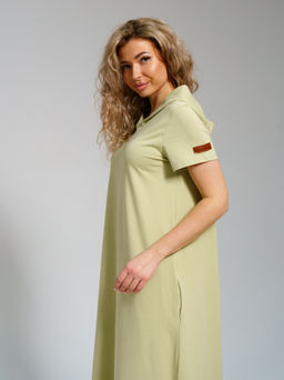 970 Платье-мантия"Олива"