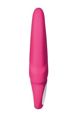 Нереалистичный вибратор Satisfyer Vibes Mr. Rabbit, силикон, красный, 22,1 см.  фото 4