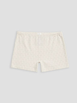 Bask?l? K?z ?ocuk Boxer 3l?