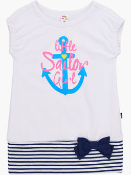 Платье UD 2953 бел/полос - Mini maxi фото 4