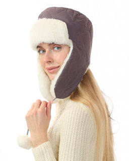 Аксессуар Шапка ALTRO ушанка арт.1181306-24/МБ розовая ракушка