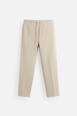 COMFORT FIT JOGGER WAIST TROUSERS - Zara фото 26