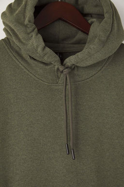 TRENDYOL MAN Siyah Oversize/Genis Kesim Kapusonlu Ici Polar/S?cak Tutan Cicek Bask?l? Sweatshirt TMNAW22SW1651 - Trendyolmilla фото 26