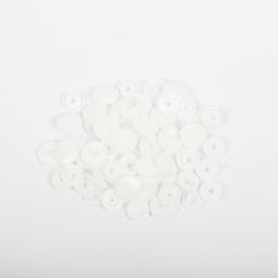 Кнопка Micron POM-12 Кнопки пластиковые пластик d 12 мм 15 шт. № 001 белый