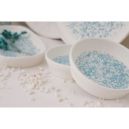 Соусник фарфоровый Лунный океан, d=10,2 см, цвет белый - Magistro фото 11