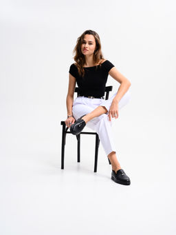 Лоферы EDART 170.2614 bl. Черный фото 20