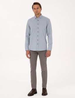 Mavi Regular Fit Uzun Kollu G_mlek - Pierre cardin фото 4