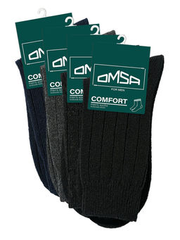 OMSA COMFORT 306 пэ 66% акрил 22% шерсть 7% па 3% эл 2% - nero  фото 2