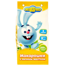 Смешарики Макарошки с Яичным Желтком 250гр.