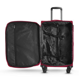 Чемодан (комплект из 3-х) , ткань, 50129 Бордовый