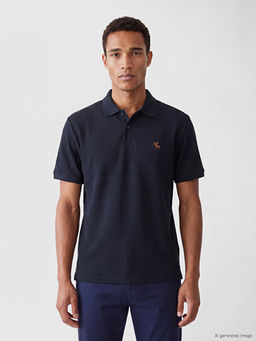 Polo Yaka Nak??l? Erkek Ti??rt