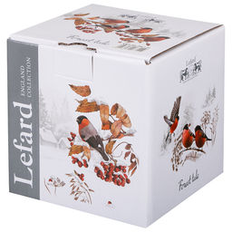 БАНКА LEFARD ЛЕСНАЯ СКАЗКА СНЕГИРИ 11,5*12 СМ 500 МЛ  фото 2