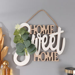 Панно настенное дерево «Милый дом», декор, 23×20 см