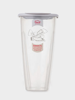 Ёмкость для хранения сыпучих продуктов IDEA, 1.5 л, пластик, МИКС