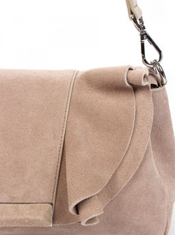LACCOMA сумка АУ4805-М-бежевый натуральная замша хлопок