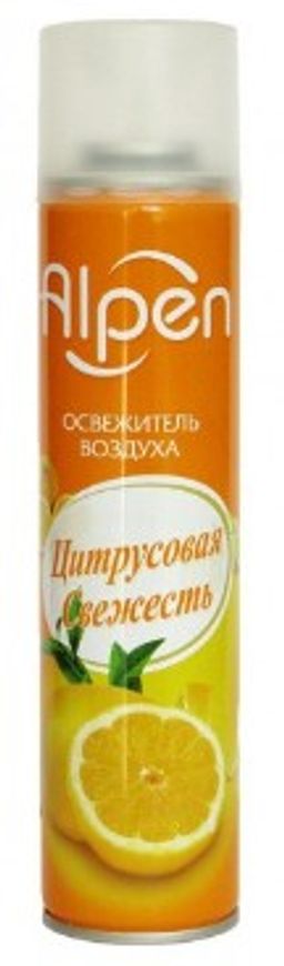 Alpen Освежитель воздуха "Цитрусовая свежесть" (300 мл).12