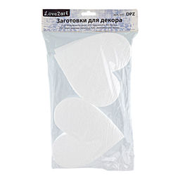 Love2art DPZ-S Заготовка для декора №013 пенополистирол d 15 см 2 см 1 шт 05 Снежинка Северное сияние 150 мм, 1 шт  фото 5