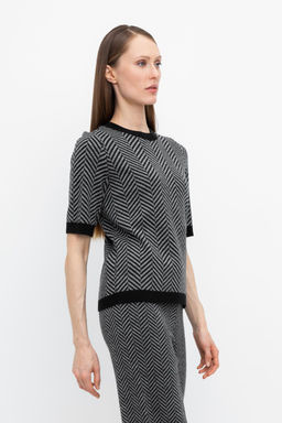 ЕВ 30104/24ш/черный джемпер жен