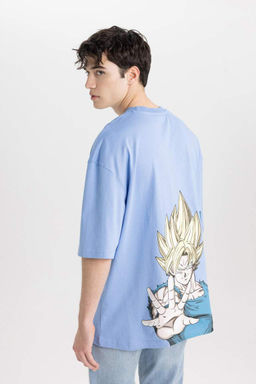 Свободная футболка с круглым вырезом и короткими рукавами Dragon Ball