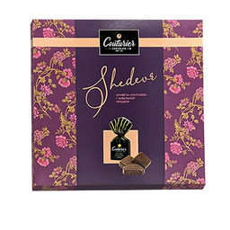 Шедевр "Сиреневая"с ваф.крош..135гр/Шоколадное кутюрье/