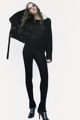 OPEN KNIT SWEATER - Zara фото 2