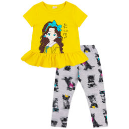 Комплект футболка кулирка, лосины кулирка лайкра 7063100102