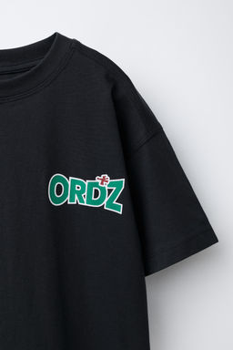 CAMISETA ESTAMPADA LOGO / Azul - Zara фото 3