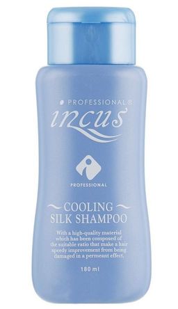 Incus* Cooling Silk Shampoo 180ml*Освежающий шампунь с натуральным ментолом и шелковой системой