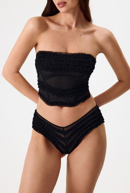 Infinity / Трусы боксер жен Flana черный - Infinity Lingerie фото 2