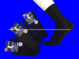 Цена за 12 пар. Носки мужские с крапивой и лайкрой лечебные с ослабленной резинкой арт. 5М