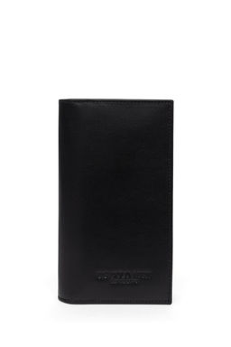 Мужской черный кошелек Неожиданная скидка в корзине