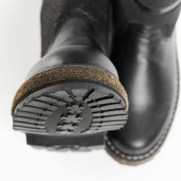 Сапоги натуральная замша, натуральная овчина, черные, войлочная подошва, - Мирунт фото 27