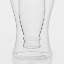 Пивной бокал Magistro «Дуо», 400 мл, 8.5×8.5×18 см, с двойными стенками, стекло, прозрачный