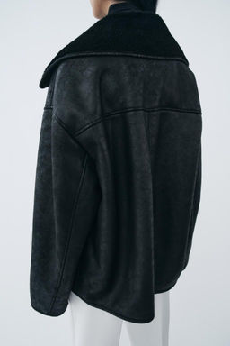 ZW COLLECTION DOUBLE-FACED JACKET - Zara фото 15