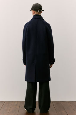 Abrigo sobretodo en mezcla de lana Regular Fit - H&m фото 6