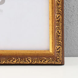 Фоторамка пластик "Винтаж" 40х50 см, бук (пластик)