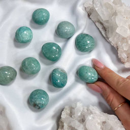 Галтовка из Амазонита - Радуга самоцветов фото 3