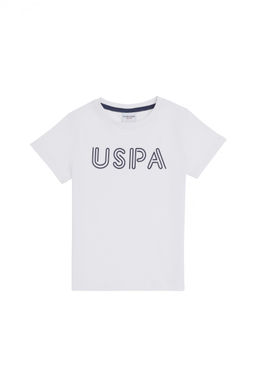 Белая базовая футболка для мальчика - U.s. polo assn фото 6