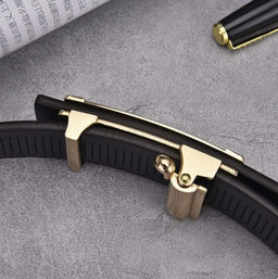 Ремень BL-L-1201-Black-125 - Ferro фото 4